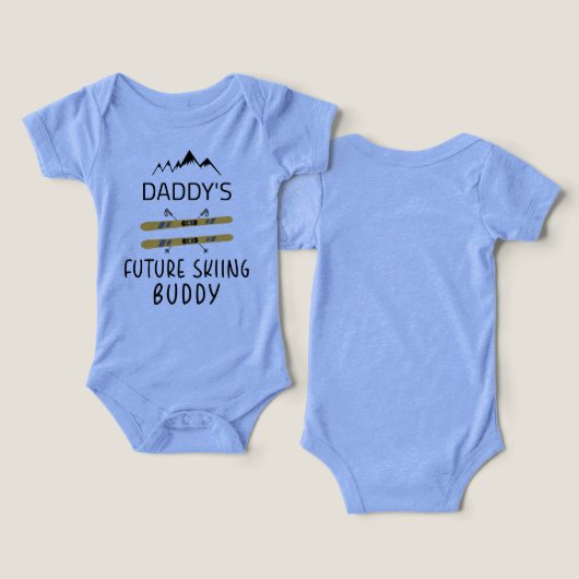 Daddy's Future Ski Buddy - Future Skier (デザイン正面&裏面)