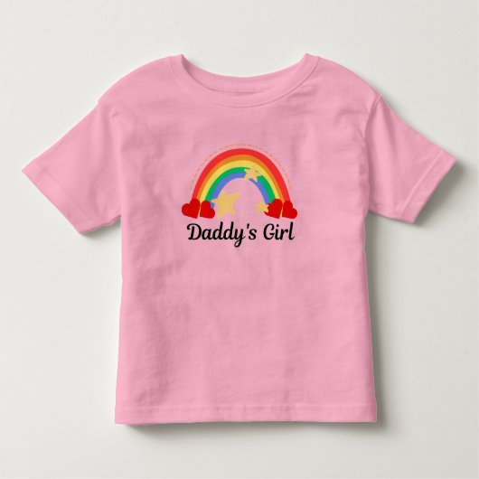 Daddy's Girl トドラーTシャツ (正面)