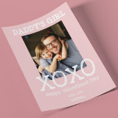 Daddy's Girl | 写真 | バレンタインデーのハグとキス シーズンカード