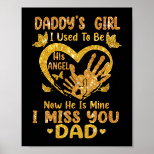 Daddy's Girl I Used To Be His Angel Father Day ポスター