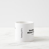 Daddy's Girl - Milk n Cookies Mug エスプレッソカップ (正面)