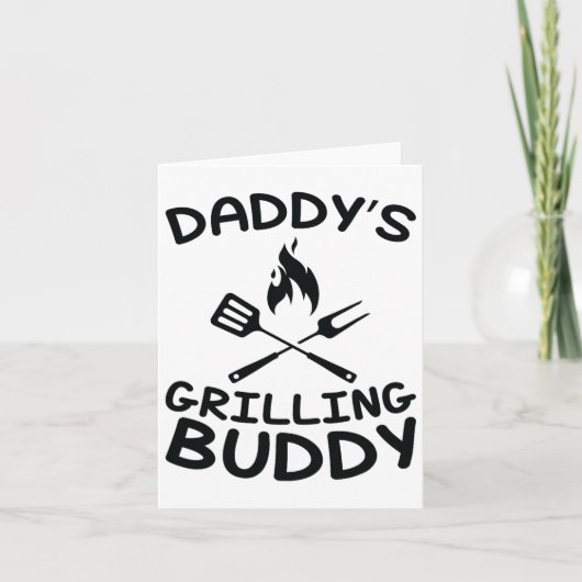 Daddy's Griling Buddy - Kids Bbq カード (正面)