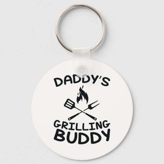 Daddy's Griling Buddy - Kids Bbq キーホルダー (正面)