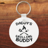 Daddy's Griling Buddy - Kids Bbq キーホルダー (正面)