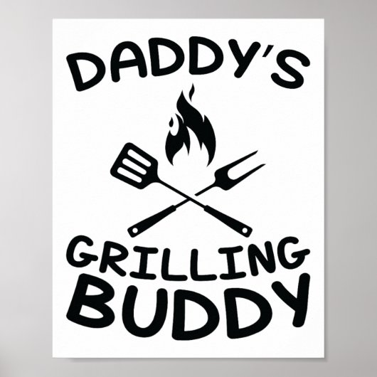 Daddy's Griling Buddy - Kids Bbq ポスター (正面)