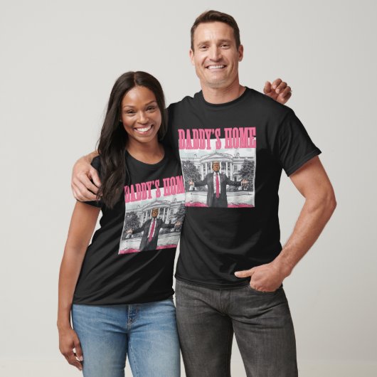 Daddy's Home Trump 2024 Take America Back Pink Tシャツ (ユニセックス)