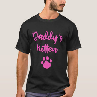 Daddy'S Kitten ロールプレイ Ddlg Tシャツ