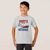 Daddy's Little – キッズハンドルTAGLESS® Tシャツ (正面フル)