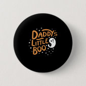 Daddys Little Boo Happy Halloween Style 缶バッジ (正面)