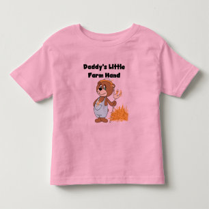 Daddy's Little Farm Hand Tシャツ&ギフト トドラーTシャツ