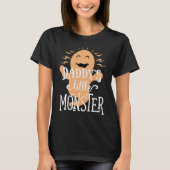 Daddy's Little Monster  Halloween  Ghost Tシャツ (正面)