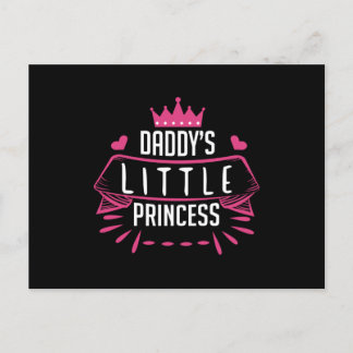 Daddys Little Princess ポストカード