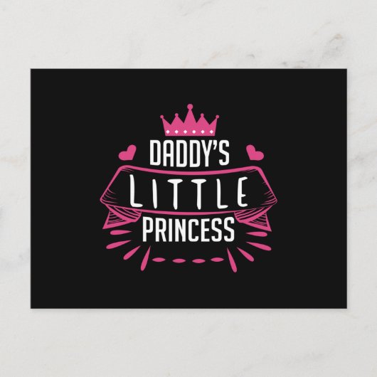 Daddys Little Princess ポストカード (正面)