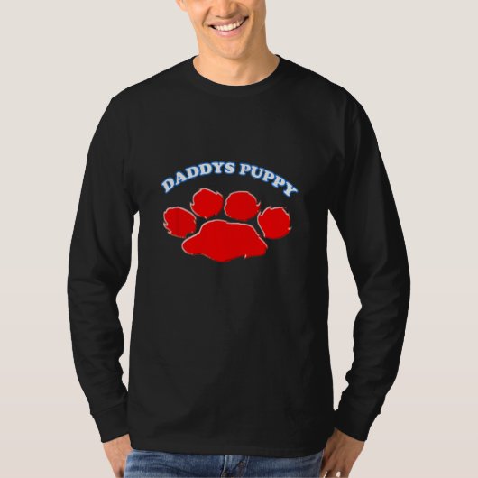 Daddys Puppy Dog Lover Tシャツ (正面)