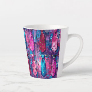  Daddy's Tie Collection Small Ceramic Latte Mug カフェラテマグ