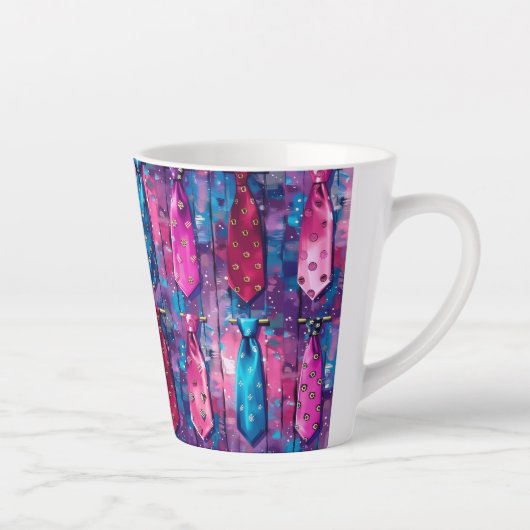  Daddy's Tie Collection Small Ceramic Latte Mug カフェラテマグ (右)