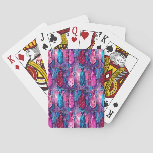 Daddy's Ties Classic Poker Playing Cards トランプ (裏面)