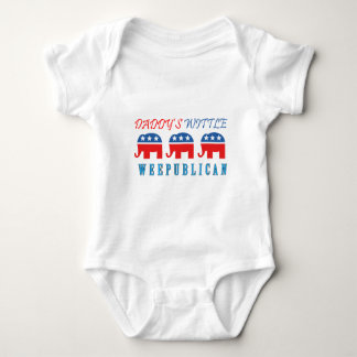 Daddys Wittle Weepublican.png ベビーボディスーツ