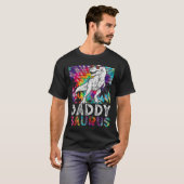 Daddysaurus Dinosaur Daddy Saurus Family Matching  Tシャツ (正面フル)