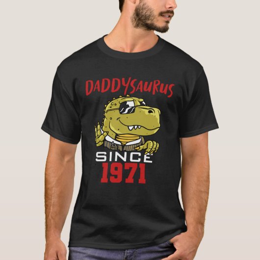 Daddysaurus since 1971 tシャツ (正面)