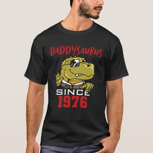 Daddysaurus since 1976 tシャツ (正面)