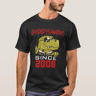 Daddysaurus since 2008 tシャツ