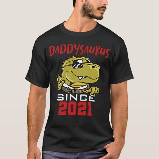 Daddysaurus since 2021 tシャツ (正面)