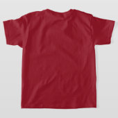 Dadee RainbowハートTシャツ（ダークカラー） Tシャツ (レイダウン裏面)