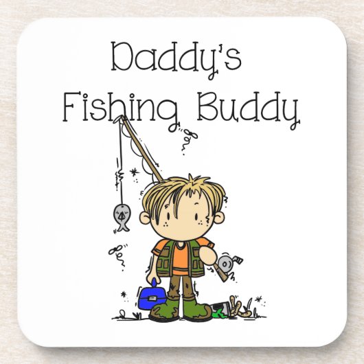 DADFISHINGBUDDY.png コースター (正面)