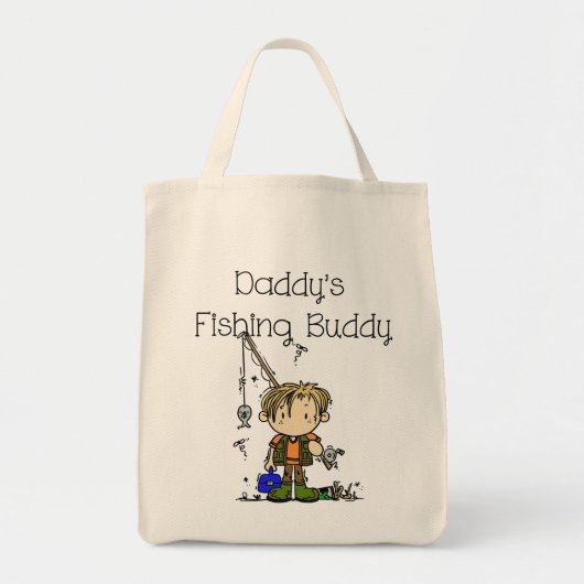 DADFISHINGBUDDY.png トートバッグ (正面)