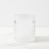 DADFISHINGBUDDY.png フロストグラスマグカップ (中央)