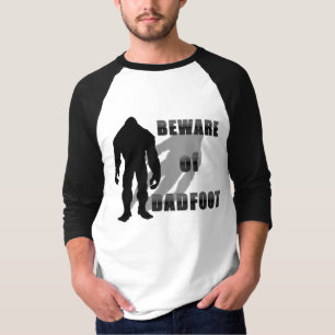DADFOOTに注意 Tシャツ