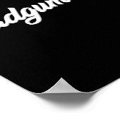 Dadgummit Funny Southern Saying Quote  ポスター (角)