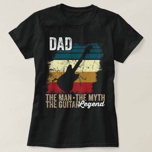 Dadhe manhe mythe guitar LEGEND_008 Tシャツ (デザイン正面)