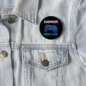 Dadhood Press Startレトロゲーマーデザインボタン 缶バッジ (インサイチュ)