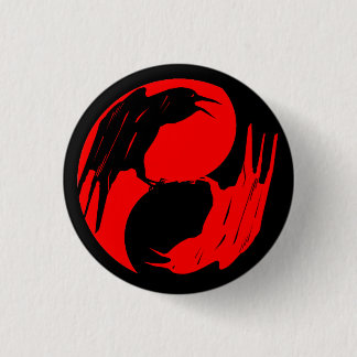 Dadinga crow button 缶バッジ