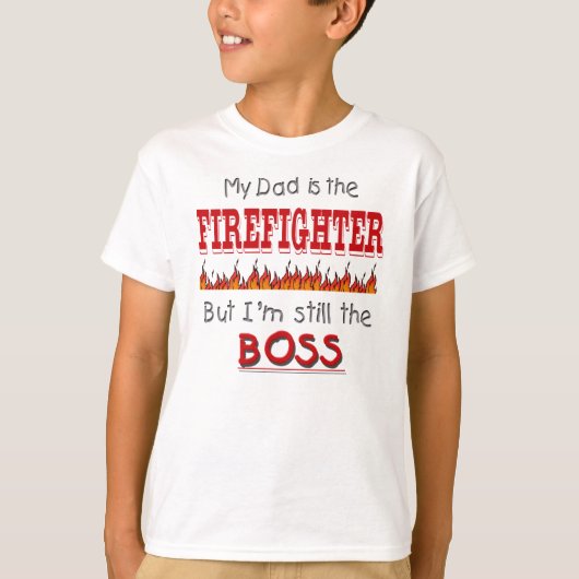 dadisfirefighter tシャツ (正面)