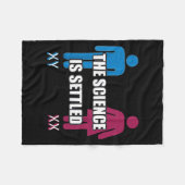 Dadisms Funny Dad Sayings S &amp; Xx Xy The Scienc フリースブランケット (正面(横))