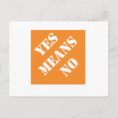 DadismsYesはNo ポストカード (正面)