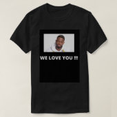 DADJU WE LOVE YOU CLASSQUE Tシャツ (デザイン正面)
