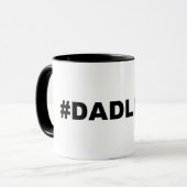 #DADLIFE 11のozのコーヒー、茶、唐辛子、スープマグ マグカップ (正面左)