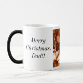 dadmdd、MerryChristmasのパパ!! 、愛、Mariah モーフィングマグカップ (左)