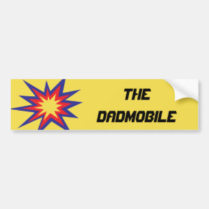 DADmobileのバンパーステッカー バンパーステッカー