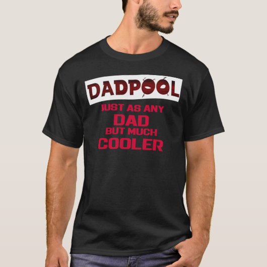 Dadpool Cool Dad Classic T-Shirt Tシャツ (正面)