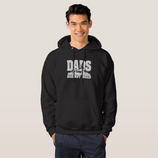 Dad's Against Weed パーカ (正面フル)