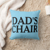 DAD'S CHAIR FATHER'S DAY PILLOW クッション (ブランケット)