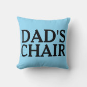 DAD'S CHAIR FATHER'S DAY PILLOW クッション (正面)