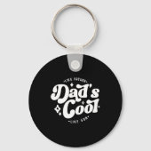 Dads Cool Funny Dad Matches Sons Cooler  キーホルダー (正面)