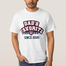 Dad's Favorite Athletic Customizable   Tシャツ