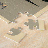 Dad's Garage Classic Green Pickup Truck ジグソーパズル (側面)